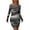 C-Grey457, variant on DHFJKG One Shoulder Bodycon Women Long Sleeve Mini Dress Asymmetric Slim Fit Tie Dye Casual Dresses Club Party Wear Stylish Dresses