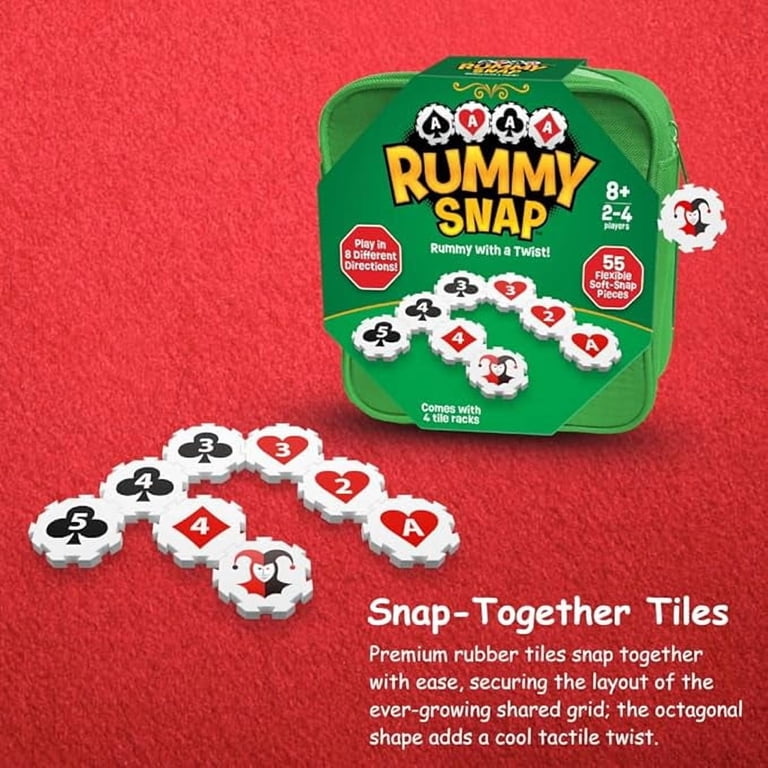 SD Home Product Rummy Strategy Game for Adults, Family, and Kids