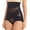 Black, variant on Women Shapewear Slimmer Body Shaper Hi-Waist Tummy Control Compression Butt Lifter Panties Girdle