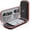 600D Black/Red, variant on Carrying Case for Nintendo Switch 2 ( 2025 ), Hard EVA Travel Case with 10 Game Storage & Accessory Pockets (Black & Red)