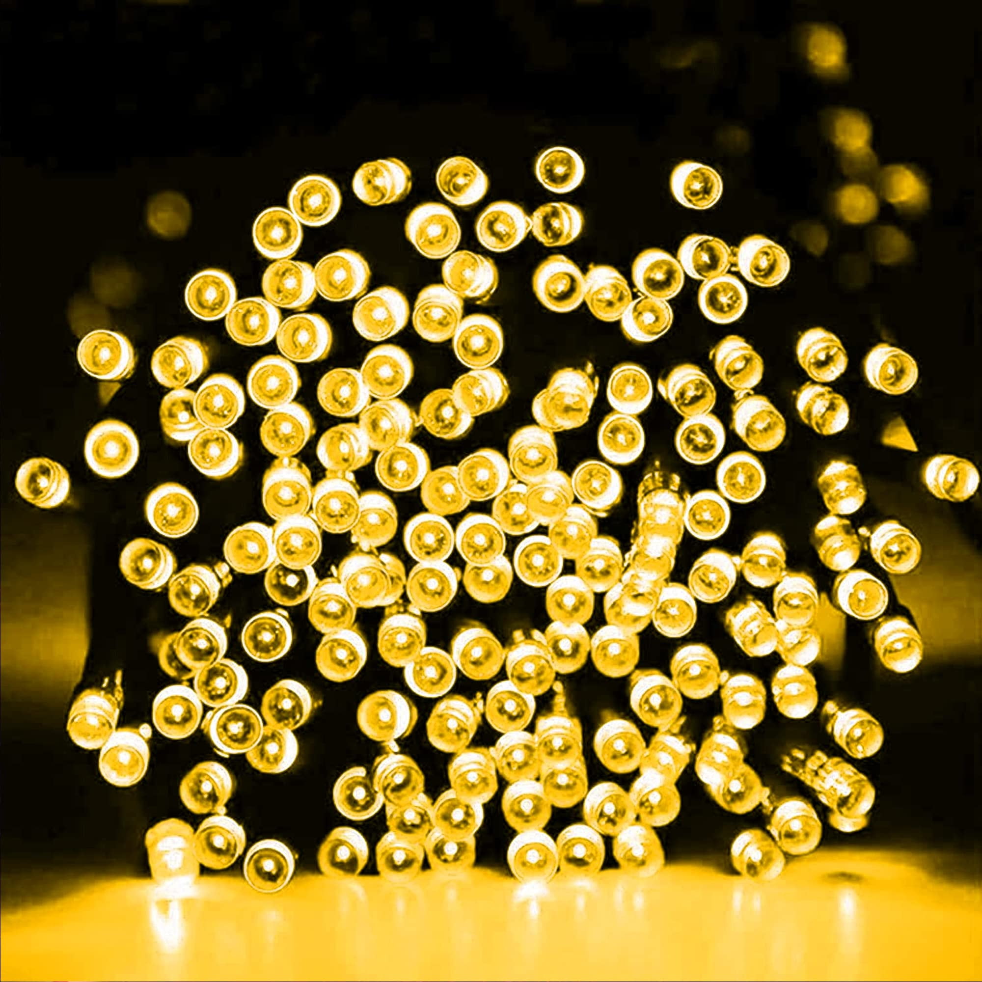 NITIDSKY 98ft 300 LED Christmas Lights Twinkle Christmas Tree String Lights Indoor Outdoor Decorations, Warm White