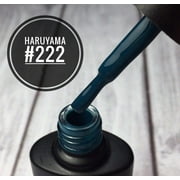 Haruyama Blue green gel nail polish 222