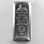 1 Kilo Silver Bar - Wall Street Mint .999 Silver Bar