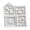 Star, variant on Multifuntional Silicone Molds Night Light Stand Molds House Shape Crafting Molds Epoxy Resin Moulds Ornament Moulds