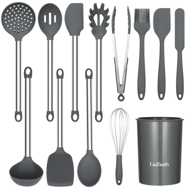 35 -Piece Cooking Spoon Set with Utensil Crock