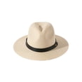 thumbnail image 2 of hirigin Straw Visor with Rivet Strap Decoration Simple Style Beach Cap, 2 of 9