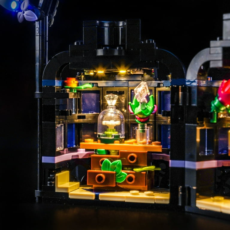 QC Ltbrcik Lighting Set For Lego Wednesday Black Dahlia Flower