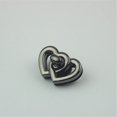 Luggage hardware accessories bag lock double heart lock heart lock
