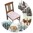 thumbnail image 7 of KLL Cute Rabbit Pattern Seat Covers for Dining Room Chairs,Washable Chair Seat Chair Covers Seat Protector-Two Pieces, 7 of 7