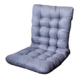 thumbnail image 1 of Patio Chairs Cushions Outdoor Reversible Seat Cushion Cushion for Pressure Sores Chair Chair Back Cushion Rocking Chair Back and Seat Cushion for Kitchen, Dining,Office or Car， 18x61 Inch, 1 of 6