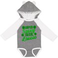 thumbnail image 3 of Inktastic Super Sassy Irish Lassy with Green 4 Leaf Clovers Boys or Girls Long Sleeve Baby Bodysuit, 3 of 5