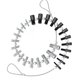 thumbnail image 3 of 2X Comprobador de Roscas Portátil Perno Tuerca Tornillo Perno Tuerca Tornillo Comprobador Checker 26 Juego de Herramientas de Medición de Calibre Macho/Hembra, 3 of 7