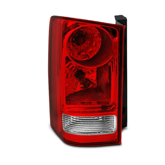 AKKON - For Honda Pilot Red Clear Rear Tail Light Brake Tail Lamp Driver Left Side Replacement Assembly