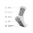 thumbnail image 4 of 6 Pares Calceta Deportiva Antiderrapante Hombre Gym Pilates Unitalla Blanco, 4 of 6
