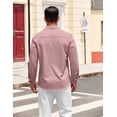 thumbnail image 4 of COOFANDY Long Sleeve Shirts for Men Wrinkle Free Button Up Dress Shirts Casual Stylish Office Shirt, 4 of 6