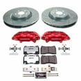 thumbnail image 2 of PowerStop Front Z26 Street Warrior Brake Pad and Rotor Kit with Red Powder Coated Calipers Fits: SUBARU Select Models KC4549-26, 2 of 3