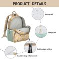 thumbnail image 4 of Adorable Puppy Print Backpack, Lightweight and Stylish Bag for Pet Lovers, Cute Dog Bone School Bag for Everyday Use, 4 of 6