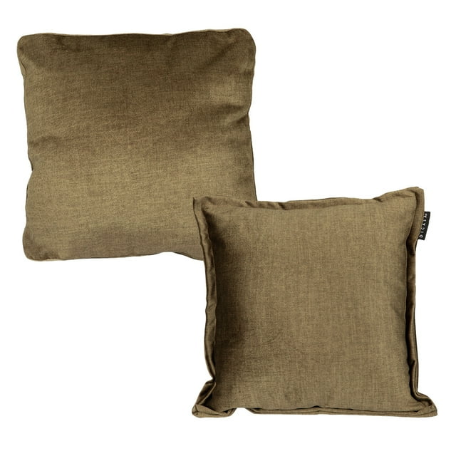 Set de 2 Cojines Kappa Zita(1 Cuadrado + 1 Cuadrado Grande) Verde Olive