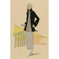 thumbnail image 3 of Anonymous 17x24 Black Modern Framed Museum Art Print Titled - Rodier Fabrics. the Path of Virtue. (1923), 3 of 5
