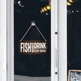thumbnail image 6 of Wood Hanging Decor Sign Fish-Eat-Sleep-Repeat Hanging Wooden Door Sign Rustic Signs For Front Door Living Room Wall Farmhouse Porch Home Decor 12 X 6 Inch, 6 of 7