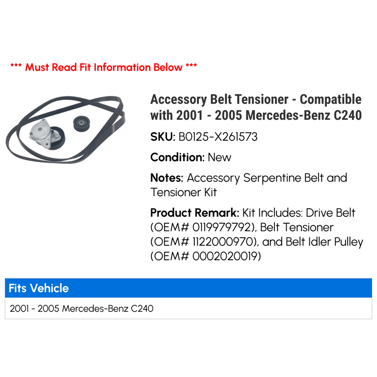 Primary Drive Belt Tensioner Pulley - Compatible with 1998 - 2004