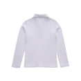 thumbnail image 2 of Smith's American Girls' Picot Trim Long-Sleeve Polo Shirt Color: white Size: 2t, 2 of 4