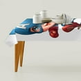 thumbnail image 4 of Captain America Themed Square Tablecloth 54 * 72 Inches Durable Stylish, 4 of 6
