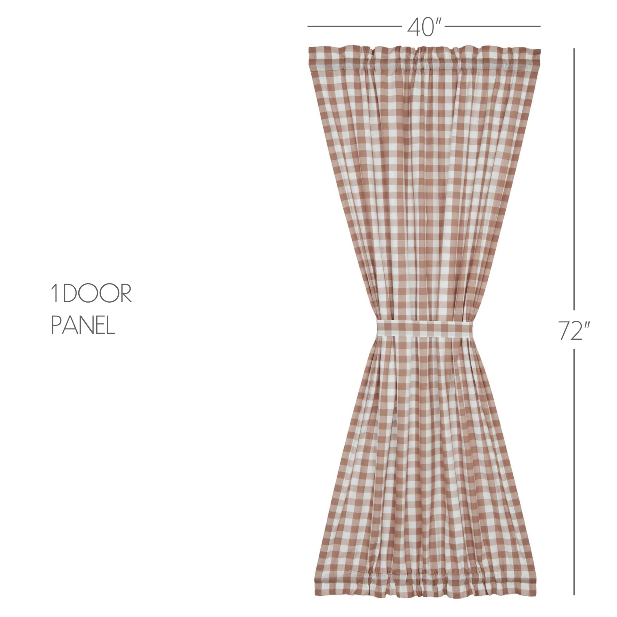 VHC Brands Annie French Door Panel - Thumbnail 5