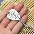 thumbnail image 3 of AYYUFE Letters Engraved Fishhook Pendant Key Holder Keyring Keychain Fathers Day Gift, 3 of 8