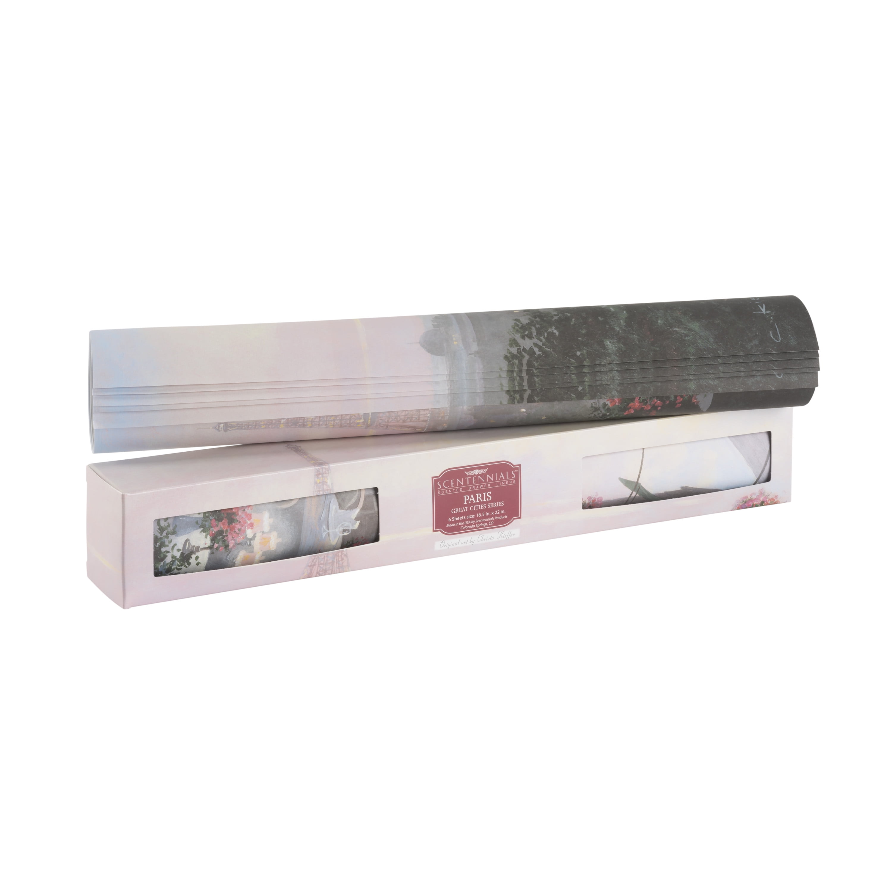 6 Sheets Scented Drawer Liners Scentennials Delightful Dots Home