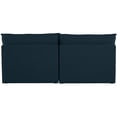 thumbnail image 4 of Meridian Furniture Mackenzie Navy Durable Linen Textured Modular Sofa, 4 of 7