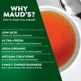 thumbnail image 5 of Maud's Organic Peppermint Tea Pods, 24 ct, Single Serve Pods – 100% Gourmet Blended Tea Leaves, Compatible with Keurig K Cups Maker, 5 of 8
