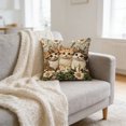 thumbnail image 1 of Cute Quadruped Patterns Cushion Cover Soft Throw Pillowcase Removable And Washable Pillowcase For Sofa And Chair Ideal Choice For Summer Sofa And Bedroom Decor, 1 of 6