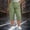 Army Green, variant on BUIGTTKLOP Plus Size Capri Pants for Women Casual Summer Stretch Straight Leg Cargo Capris Rolled Hem Cropped Trouser with Pockets