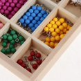 thumbnail image 3 of Montessori Colored Bead Bars Early Development Mathematics Material for Home or Shcool Teaching, 3 of 8