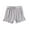 Gray, variant on Jalioing Girls High Waist Biker Shorts Ribbed Stretchy Dance Underdress Shorts Kids Cute Summer Yoga Shorts