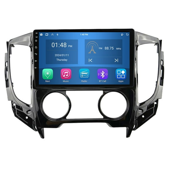 RoverOne 4 64GB Car Stereo CarPlay GPS Navigation Bluetooth for Mitsubishi L200 5 2015-2019 Android Touch Screen Player