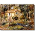 thumbnail image 1 of Ceramic Tile Mural-Auguste Renoir Country Painting 53. 48" w x 36" h using (12) 12 x 12 ceramic tiles, 1 of 3