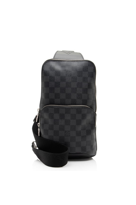 Pre-Owned Louis Vuitton Damier Graphite Avenue Sling Bag