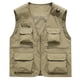 thumbnail image 1 of Chaqueta deportiva ligera para hombre, sin mangas, con bolsillos, de color liso, versátil para todas las estaciones., 1 of 3