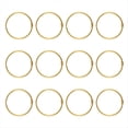 thumbnail image 1 of Anillos para Cortina de Ducha, , Anillos para Cortina de Ducha A Prueba de Herrumbre, Anillos de Ducha Redondos Anticaída para Cortina, Dorado, 1 of 5