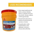thumbnail image 2 of impermeabilizante fibratado acril techo super 5 años rojo 19 l, 2 of 7