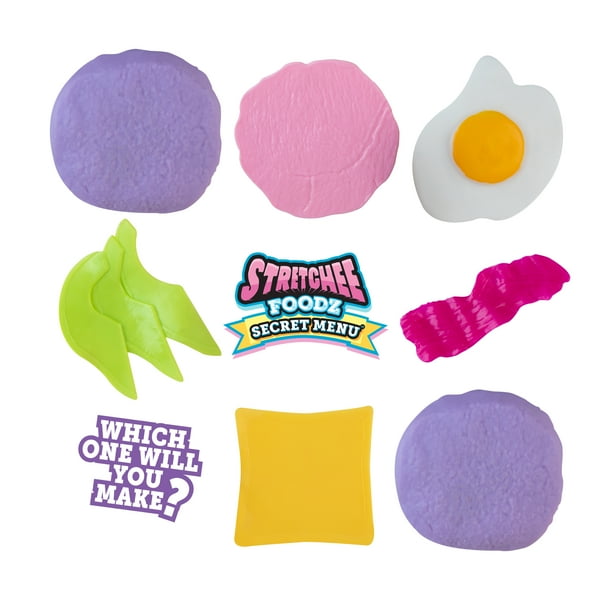 Orb Stretchee Foodz Secret Menu Toy, Assorted Colors, Age 3+