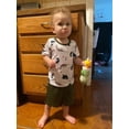 thumbnail image 4 of Toddler Infant Baby Boy Clothes Set Short Sleeve Shirt Shorts Summer Outfits (18-24 Months, White), 4 of 6