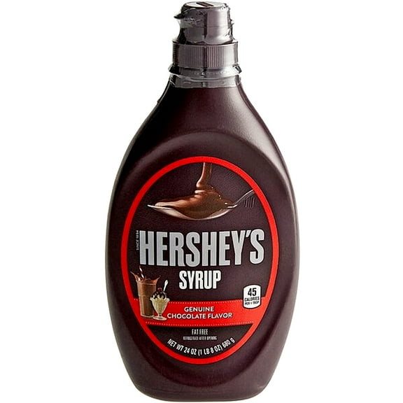 Hershey's Chocolate Syrup, 24-Ounce Bottles (Pack of 24)