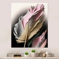 thumbnail image 2 of Designart Pink And Beige Hyperrealistic Roses I Canvas Wall Art, 2 of 5