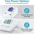 thumbnail image 4 of Blood Pressure Monitor, Blood Pressure Machine Extra Large Cuff Upper Arm, BP Cuff Automatic Upper Arm with 22-42 cm Wide-Range Large Cuff 60 Groups R, 4 of 4