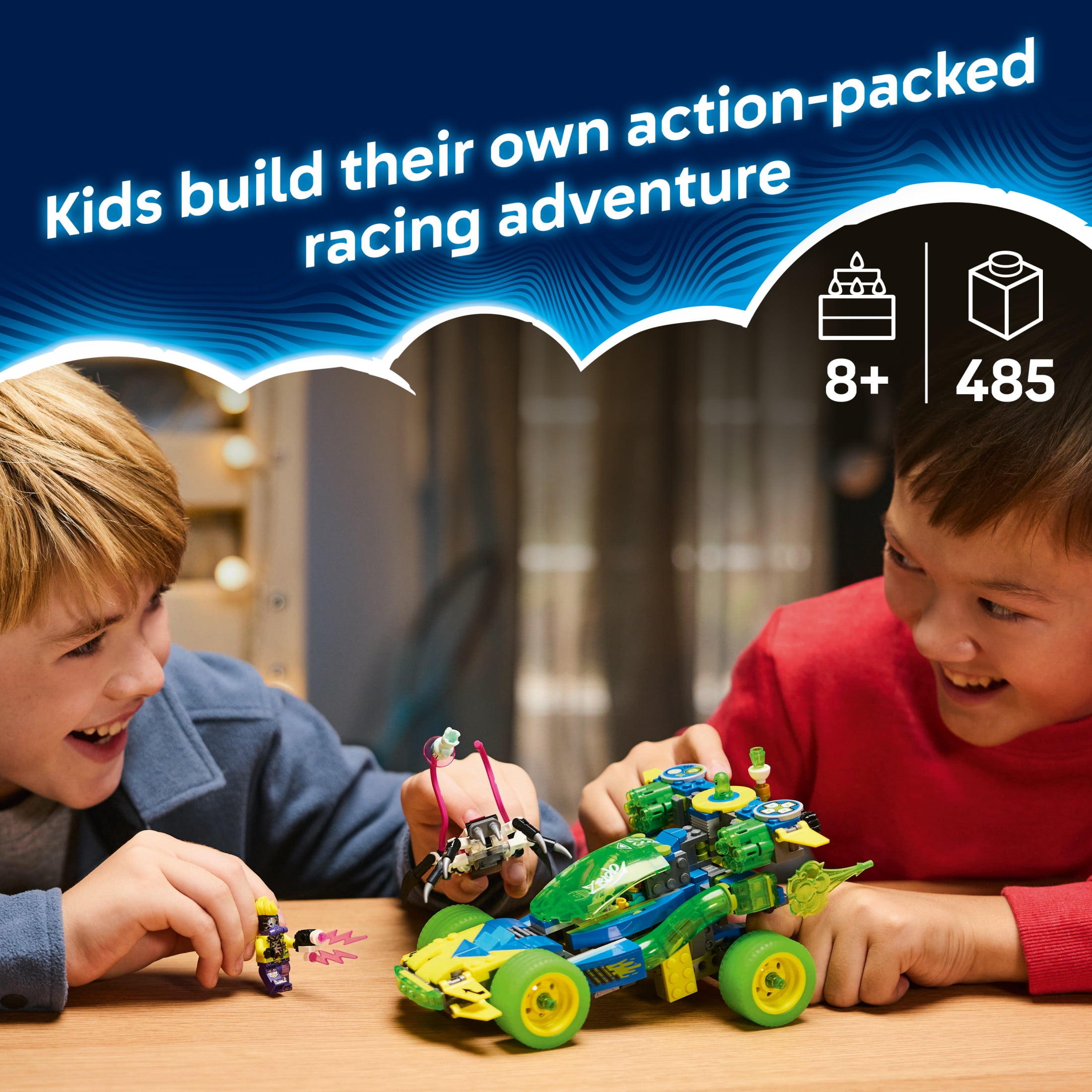 LEGO DREAMZzz Mateo and the Z-Blob Action Race Car Toy - Building Toy for Kids, Boys and Girls, Ages 8+ - Fantasy Toy Car for Pretend Play - Gift Idea for Birthdays - 71491