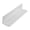 White, variant on Outwater Plastics White 1-1/2 Inch X 1-1/2 Inch X 3/64 (.047) Inch Thick Styrene Plastic Even Leg Angle Moulding 48 Inch Lengths (Pack of 3)