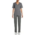 thumbnail image 2 of ClimateRight by Cuddl Duds Scrubs Women’s and Women's Plus Jersey Knit Multi-Task Pant, 2 of 5